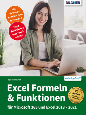 cover image of Excel Formeln und Funktionen für Microsoft 365 und Excel 2013-2021